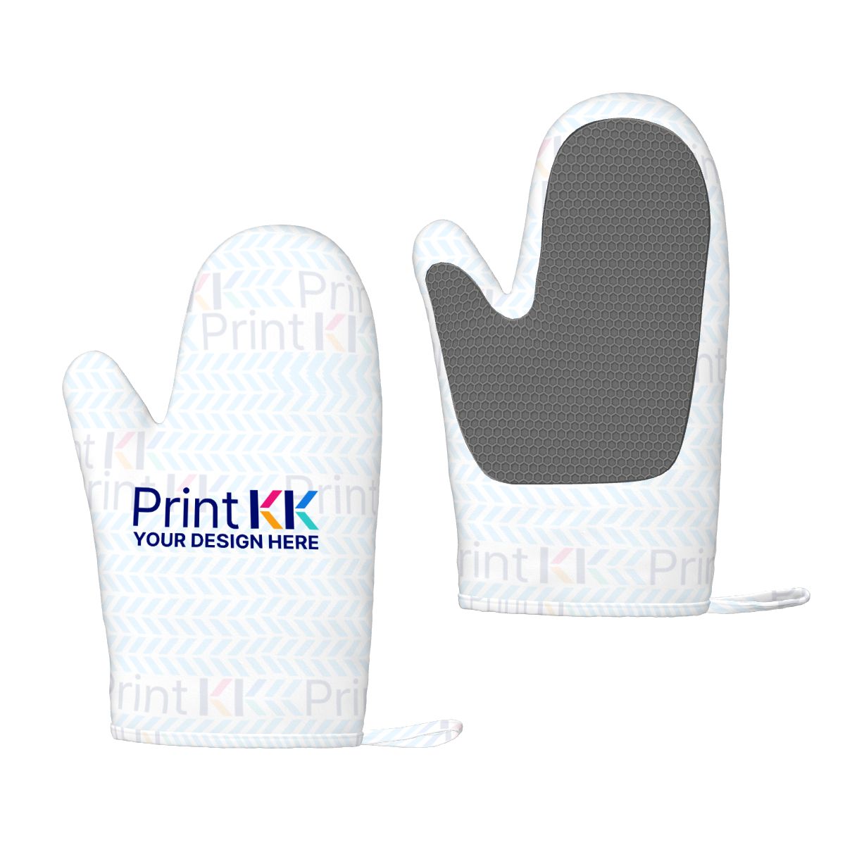 Conjunto de Luvas de Silicone Resistentes ao Calor