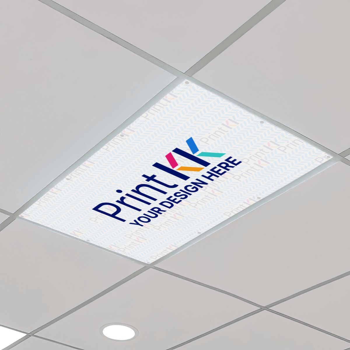 Magnetic Fluorescent Light Covers for Ceiling Lights 4 Pcs