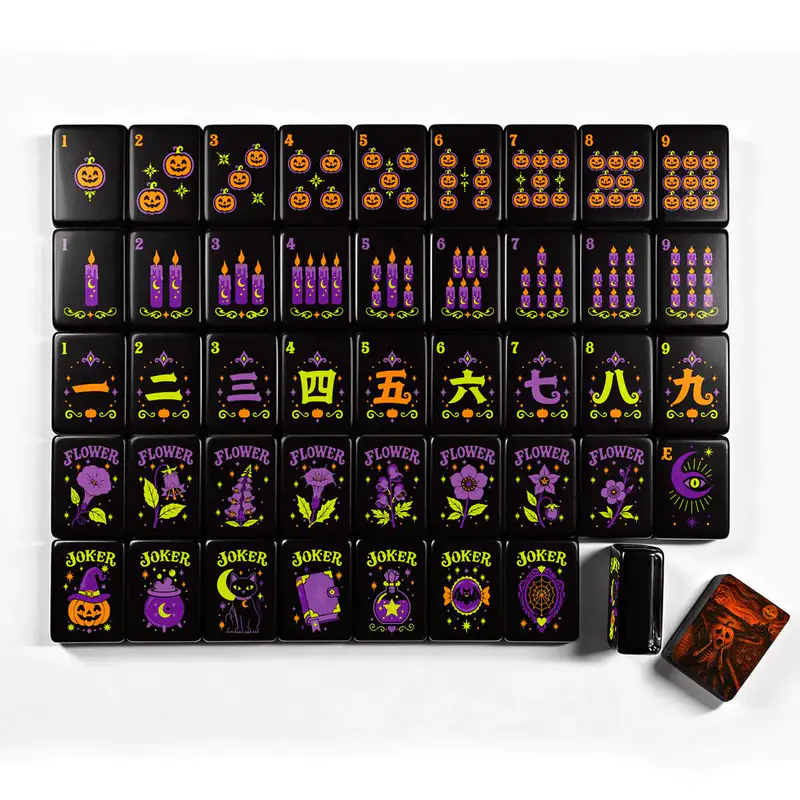 ハロウィン麻雀牌