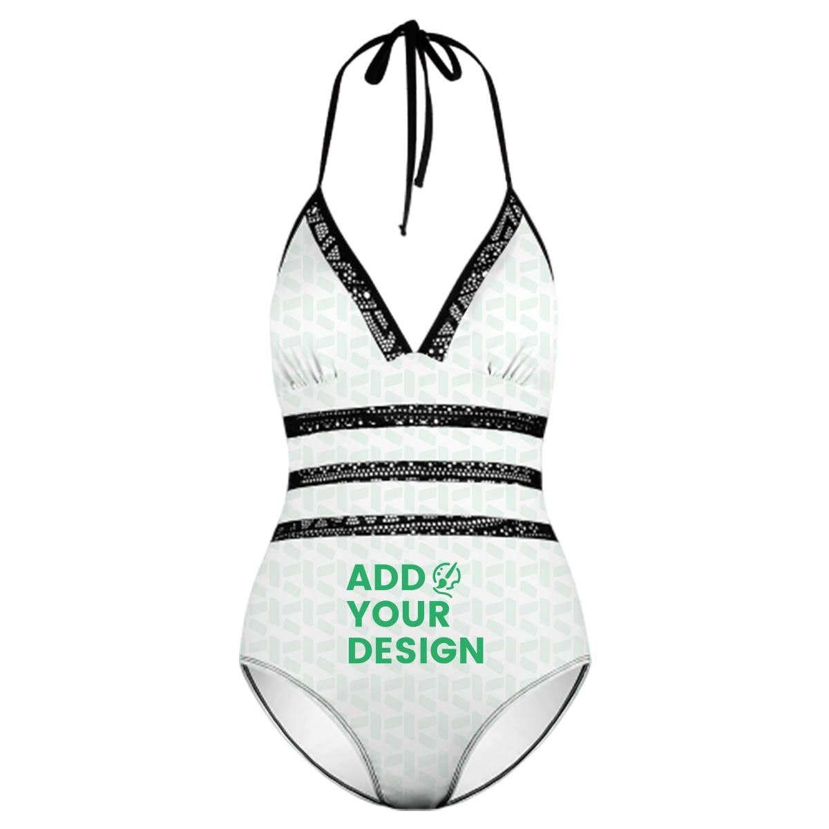 Custom Printed on Demand One Piece Bikini (AOP) PrintKK