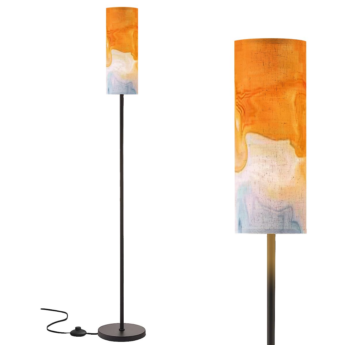 Floor Lamp Modern Standing Lamp (Made in USA)