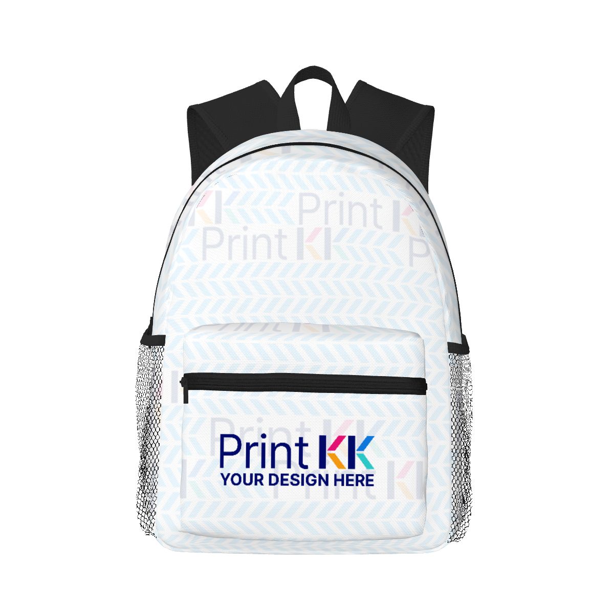 Oxford Backpack with Changeable Pocket Pattern