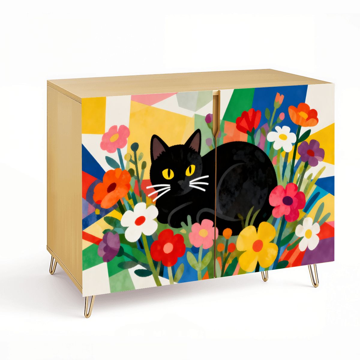 Wooden Storage Cabinet (Made in USA)