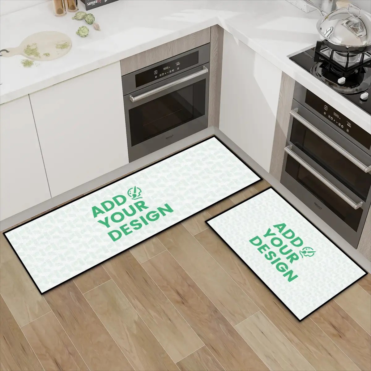Custom Kitchen Rugs and Runners Set PrintOnDemand Home Products