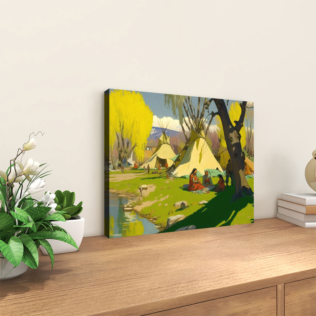 Custom Printed on Demand Paint by Numbers DIY Canvas Painting DIY