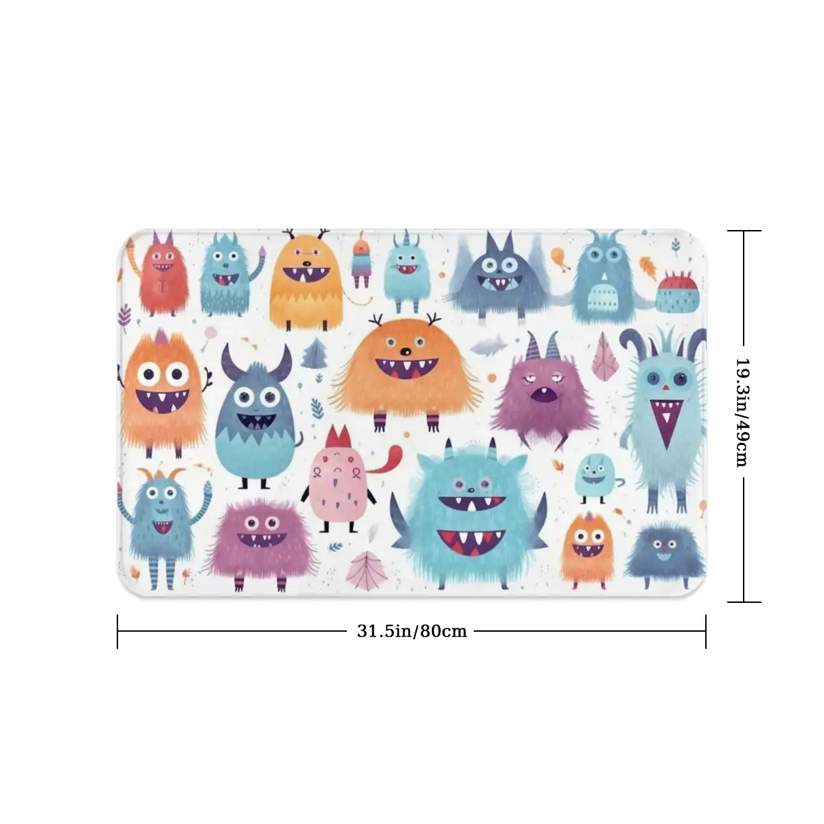 Custom AntiSlip Floor Mats PrintOnDemand Home Decor Products PrintKK