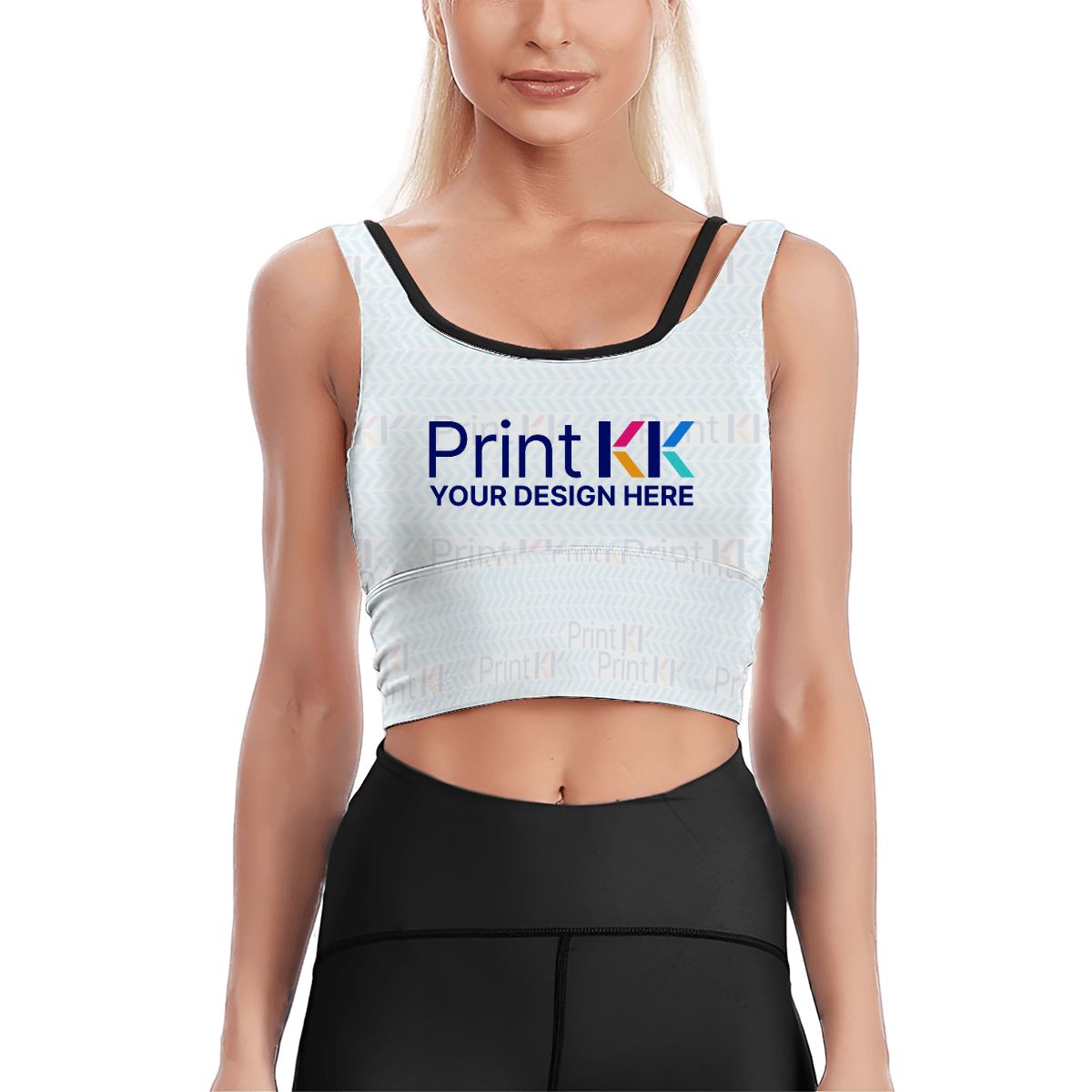 Strappy Sports Bra Top