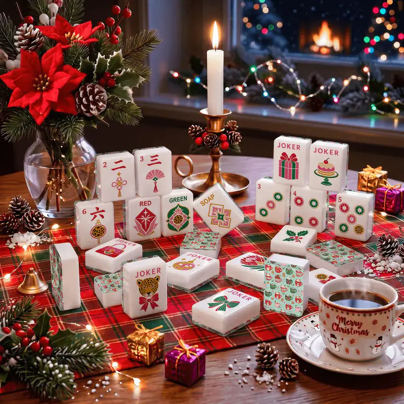 クリスマス麻雀牌