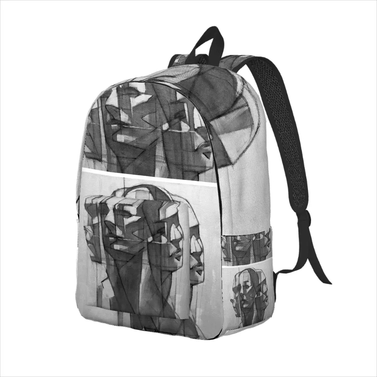 Custom Classic Canvas Backpack PrintOnDemand Bags & Leathers Products PrintKK