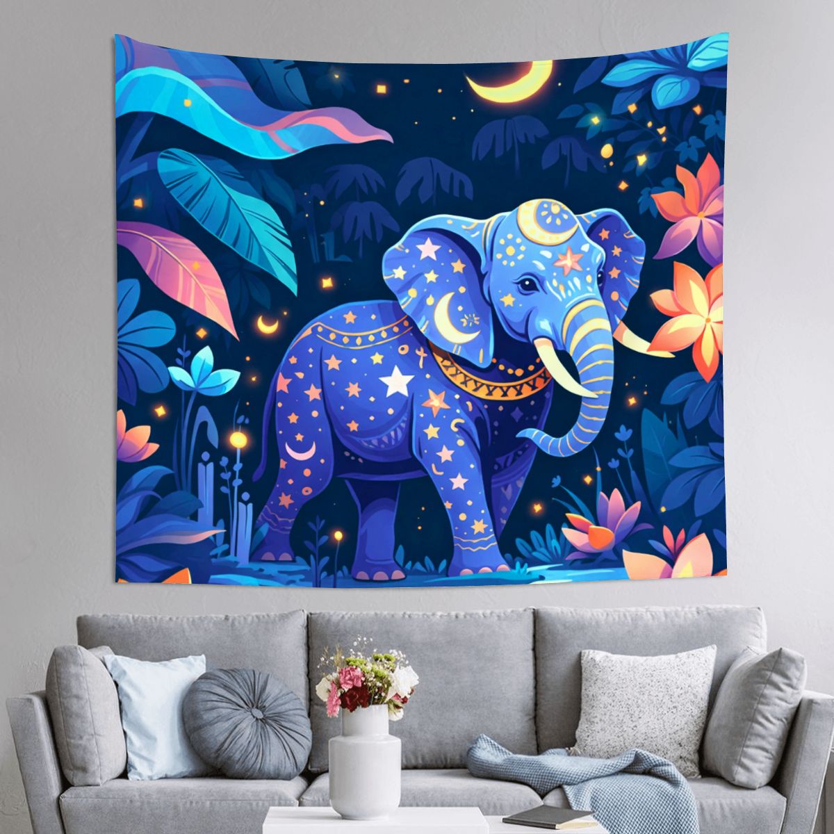 Horizontal Wall Tapestry for Bedroom (6:5)