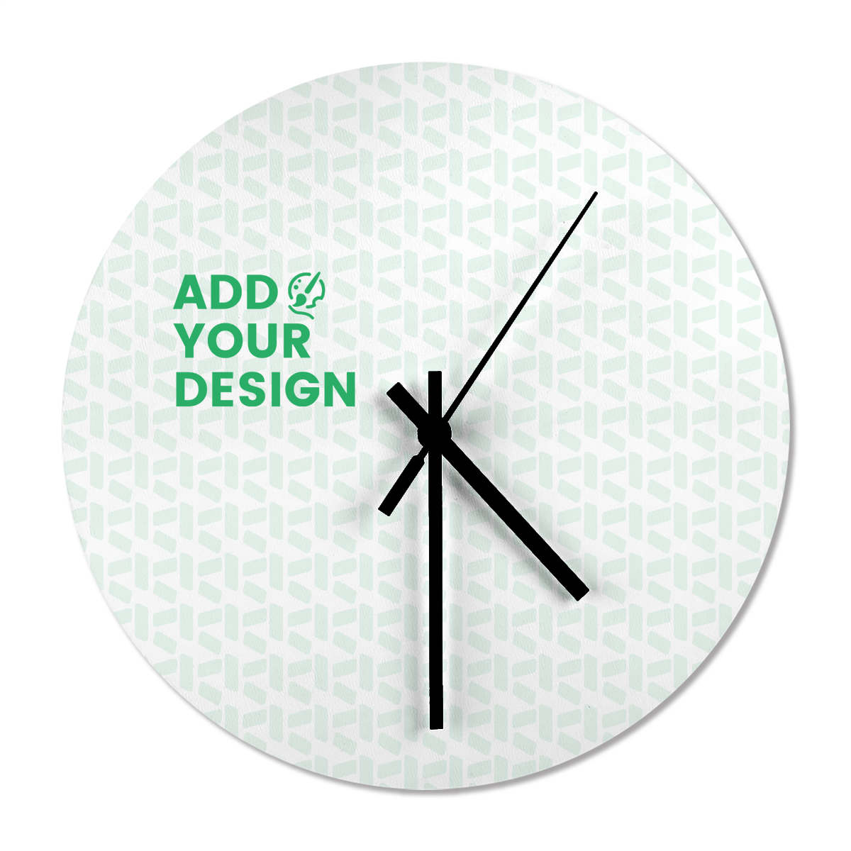 Custom Modern Minimalist Wall Clock PrintOnDemand Home PrintKK