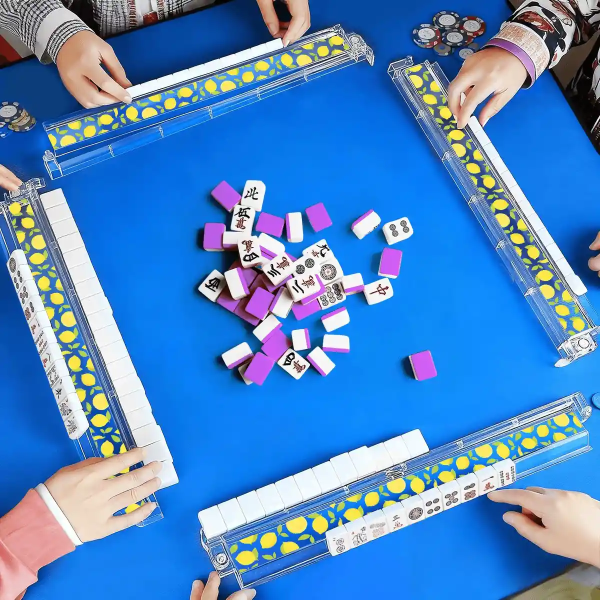 Mahjong Tile Pusher Racks