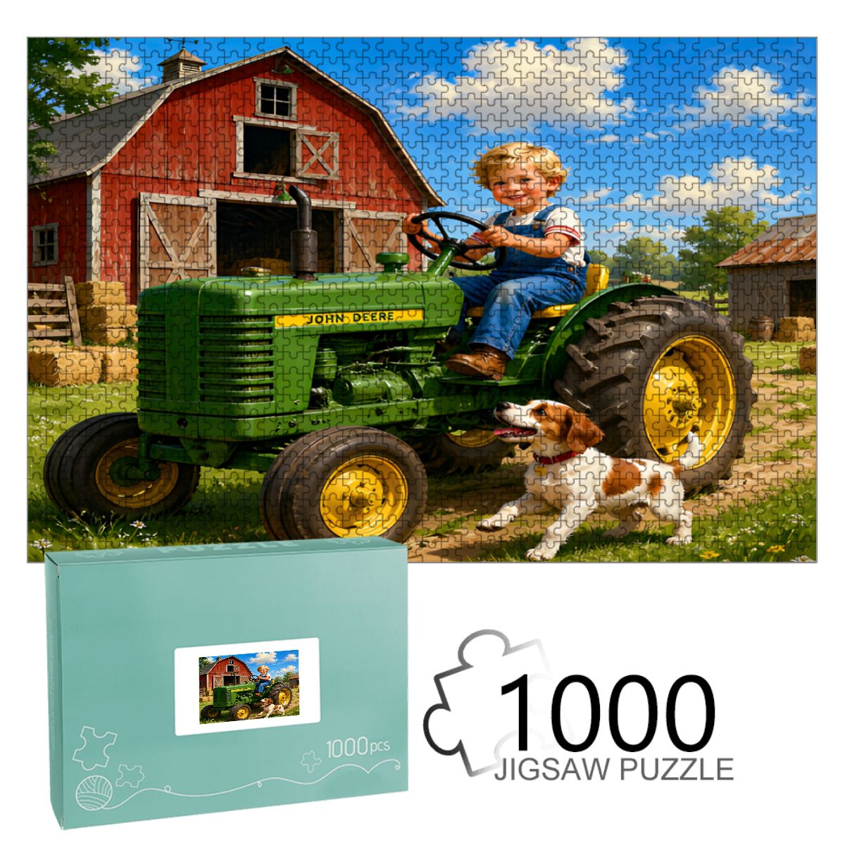1000個 木製ジグソーパズル（横型）（アメリカ製）