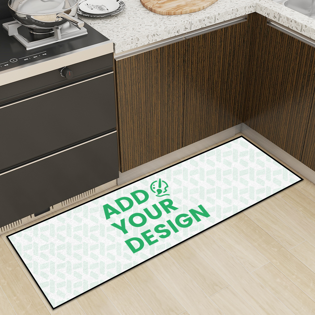 Kitchen Area Rug for Floor Non-Slip Washable