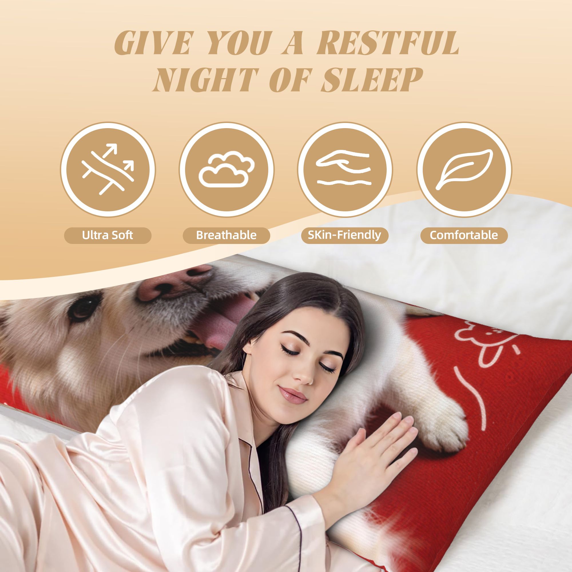 Housse de coussin de corps 20