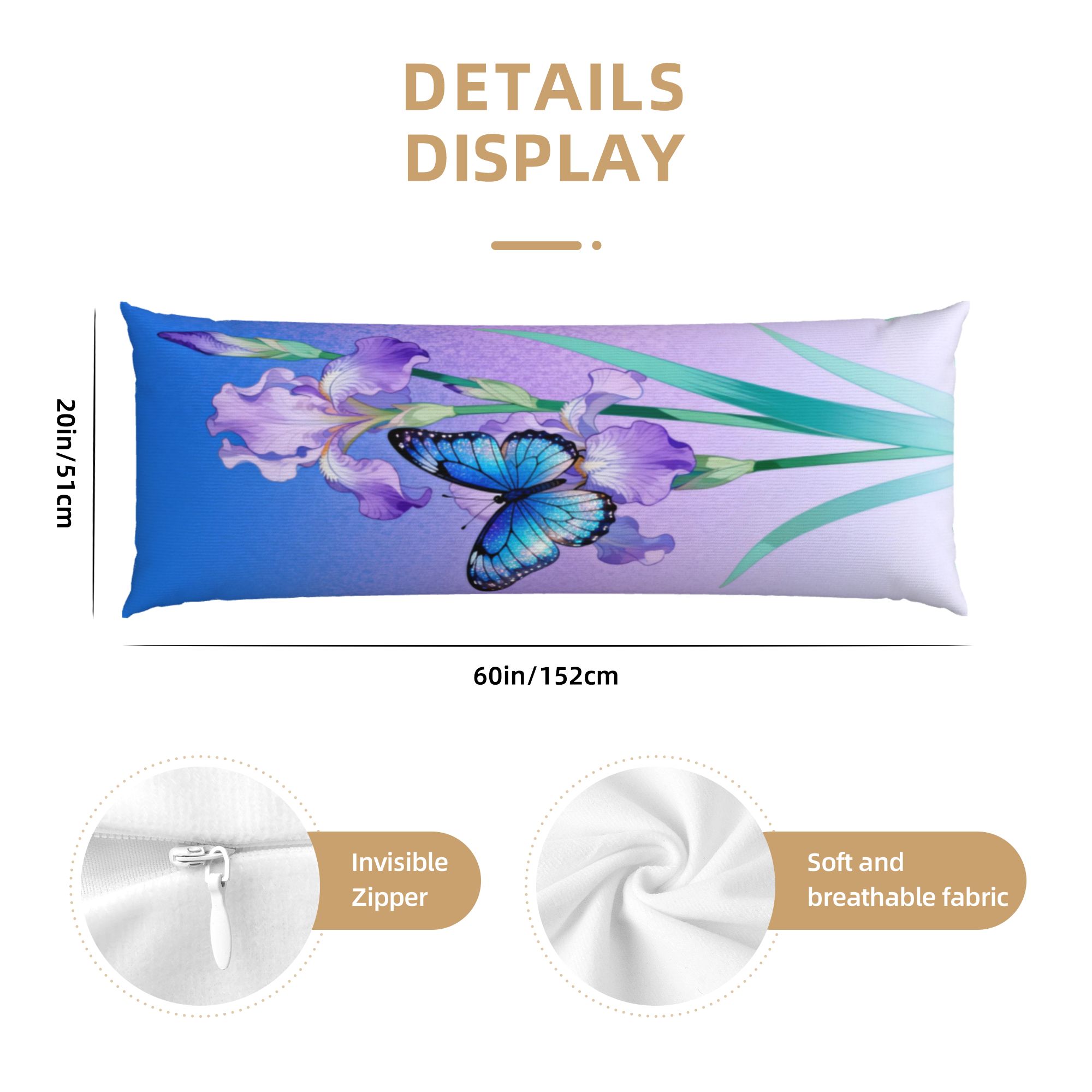 Funda de almohada corporal 20