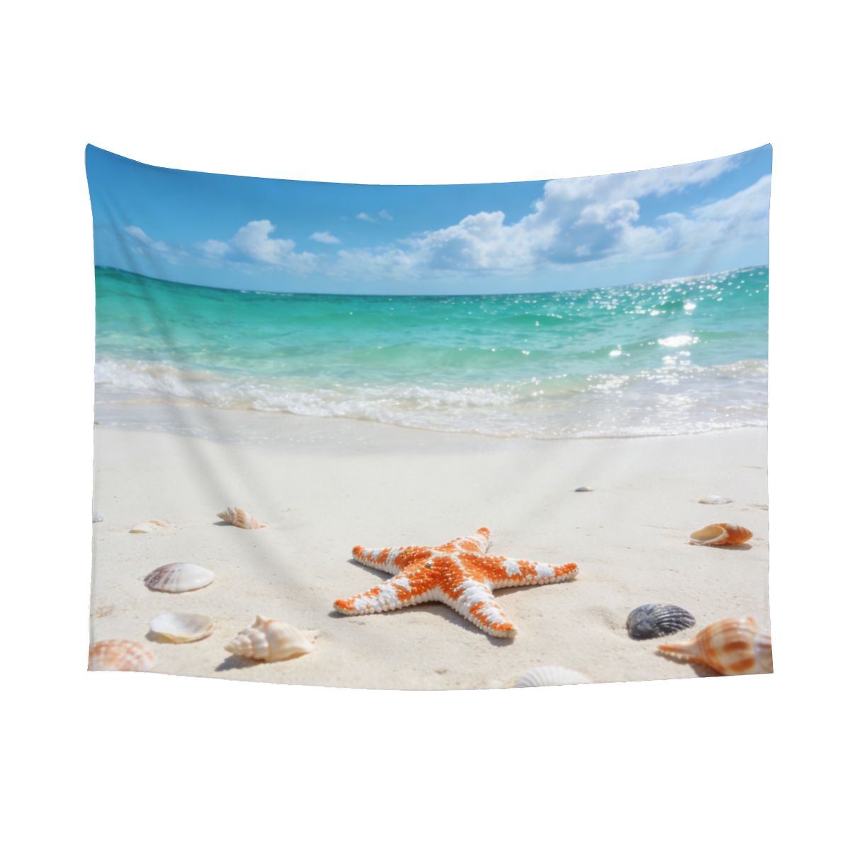 寝室用 小型横長タペストリー