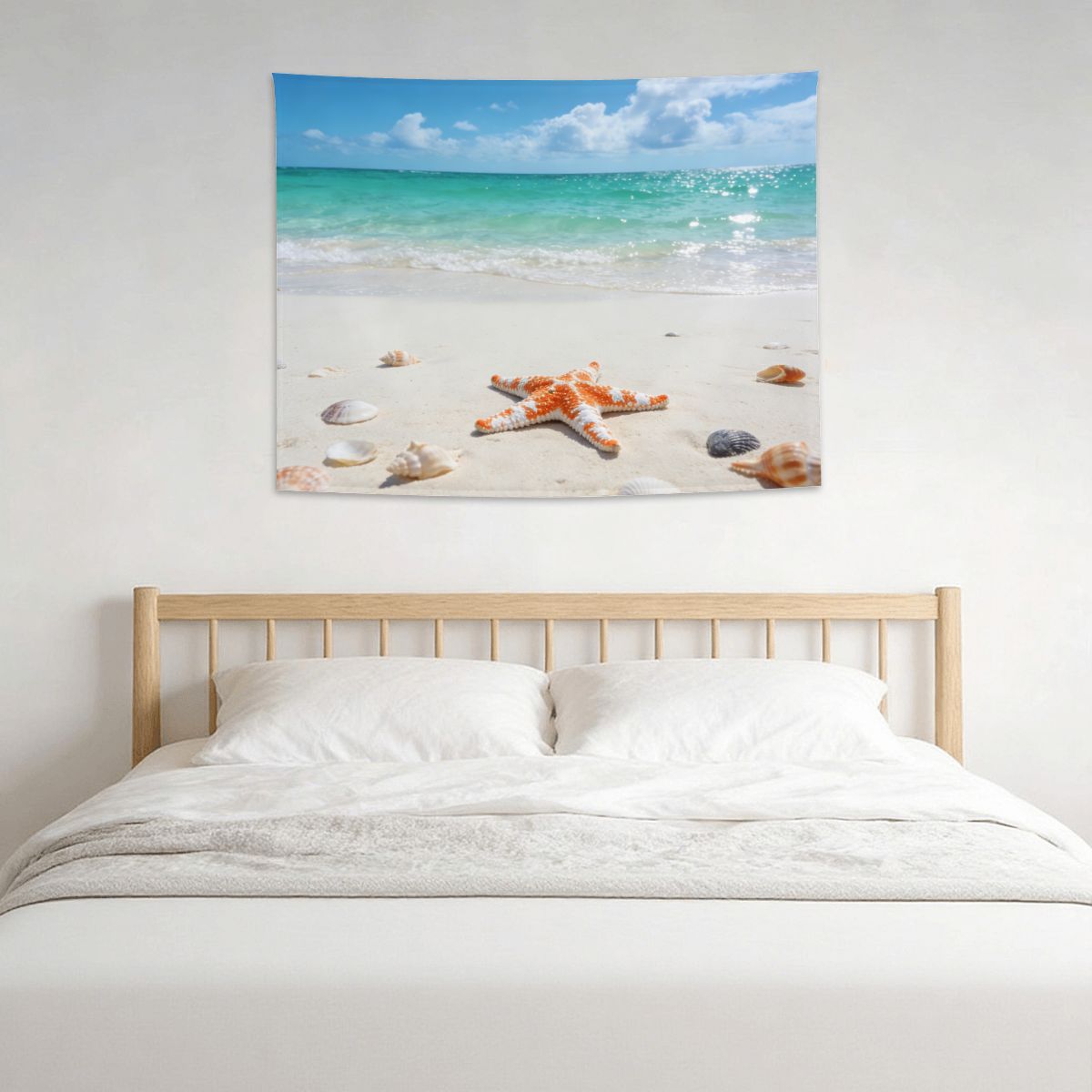 寝室用 小型横長タペストリー