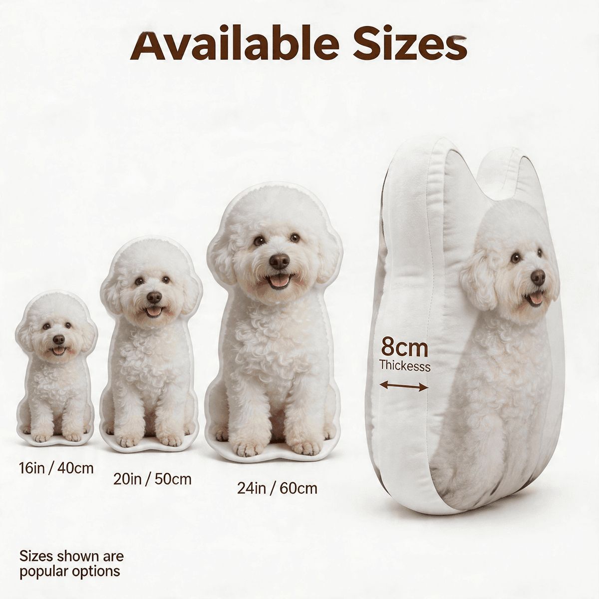 3D Shaped Plush Pillow