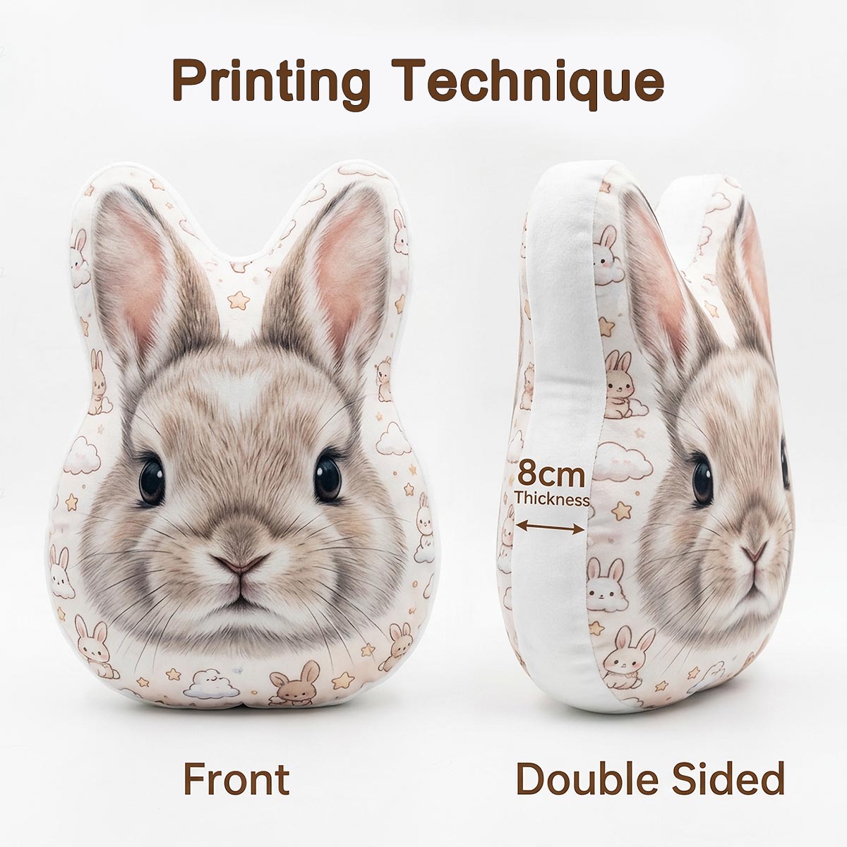 3D Shaped Plush Pillow