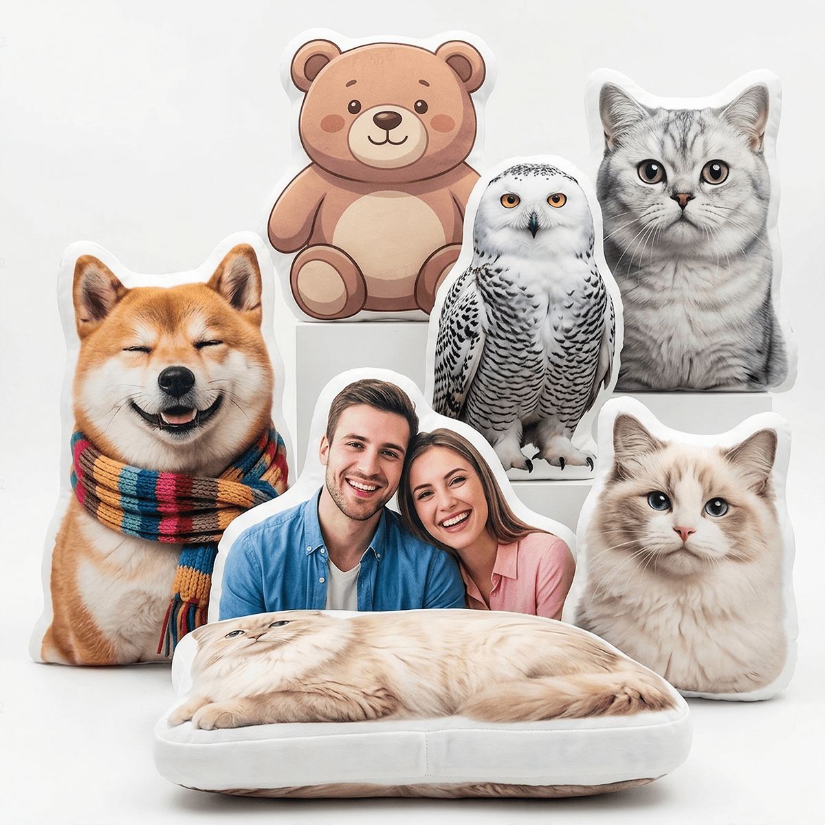 Die-Cut Photo Pillow