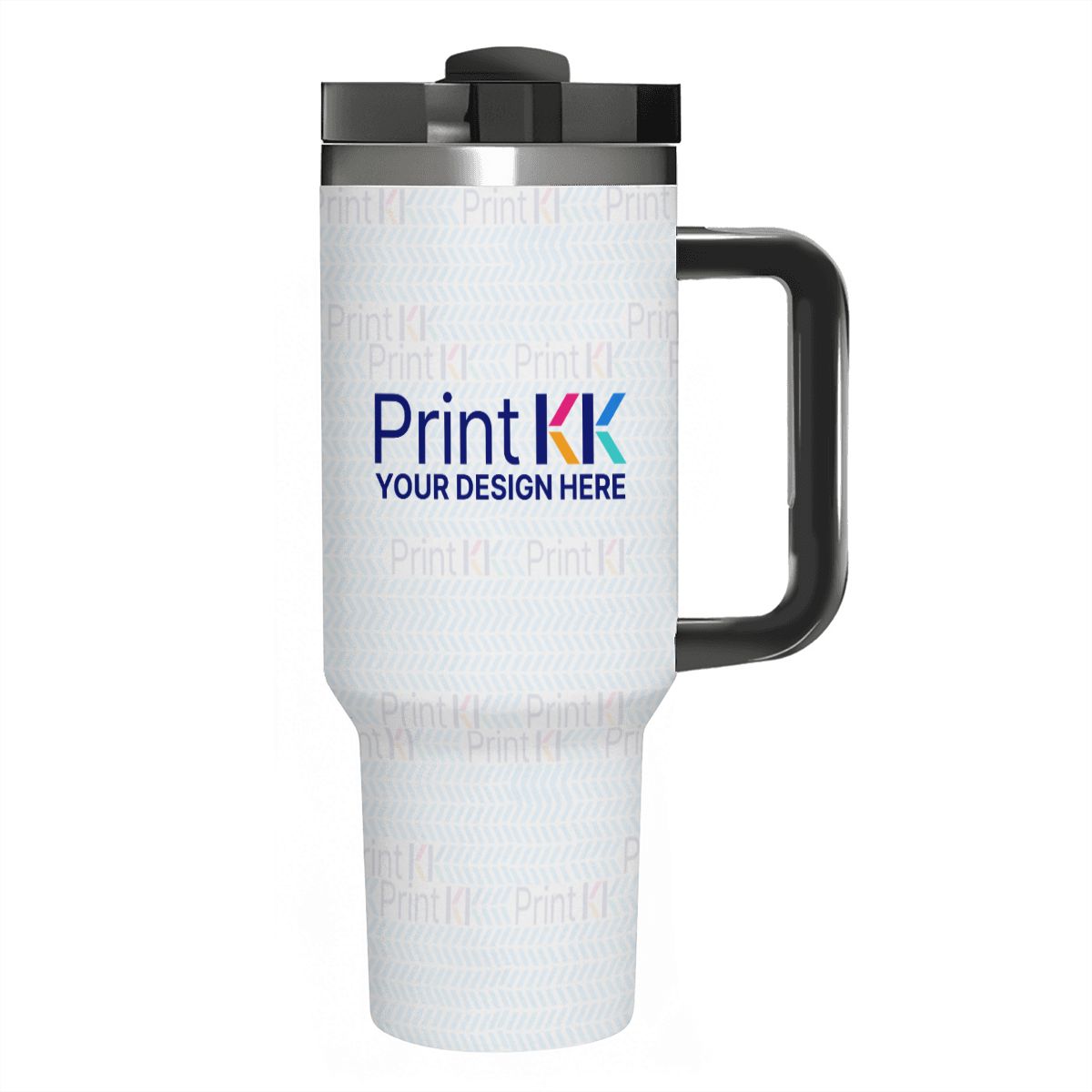 Vaso de 40oz con asa y pajilla (Hecho en EE. UU.)