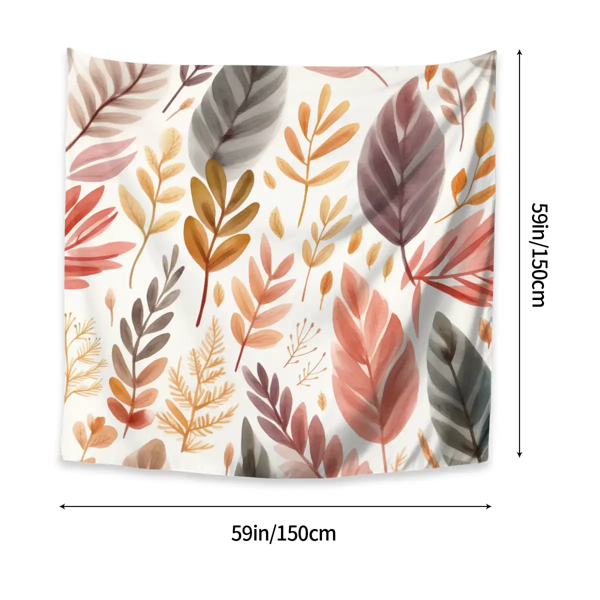 Square Wall Tapestry for Bedroom Indoor Decor