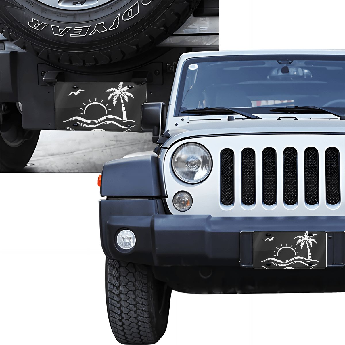 Aluminum License Plate