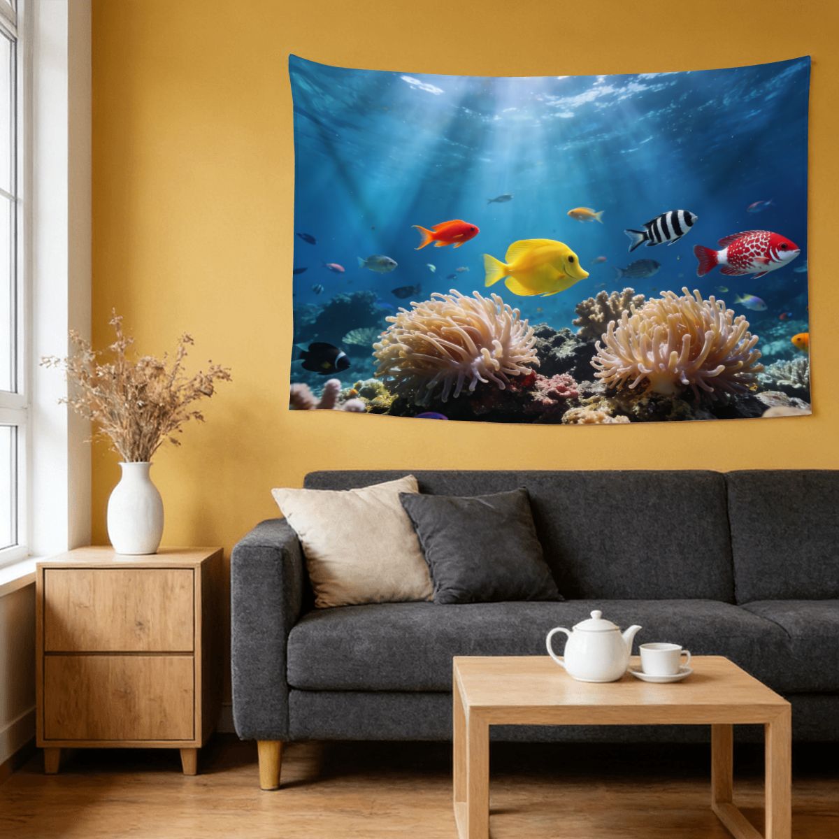 タペストリー壁飾り (2:3) (横型)