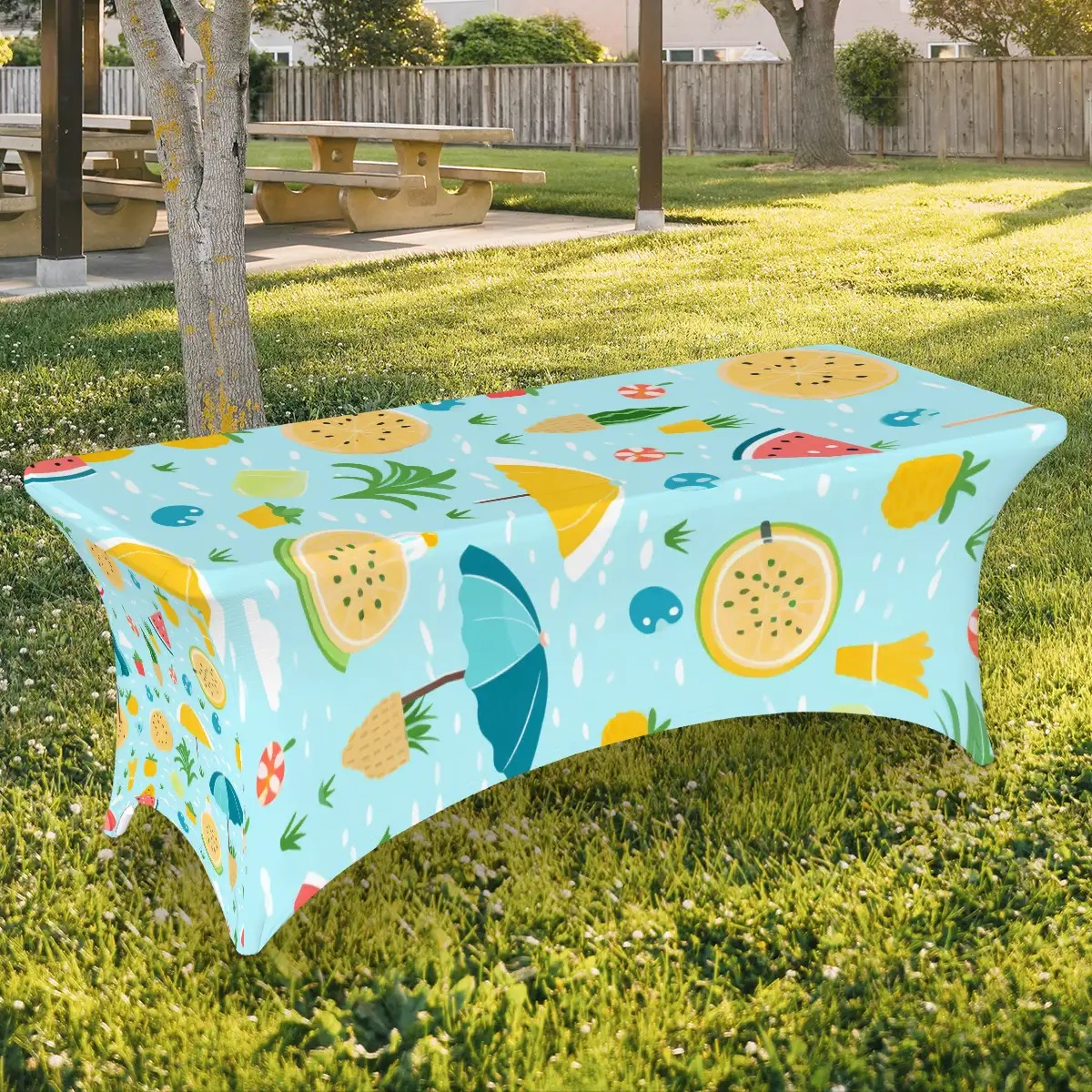 Stretch Table Cloth Rectangle Table Covers