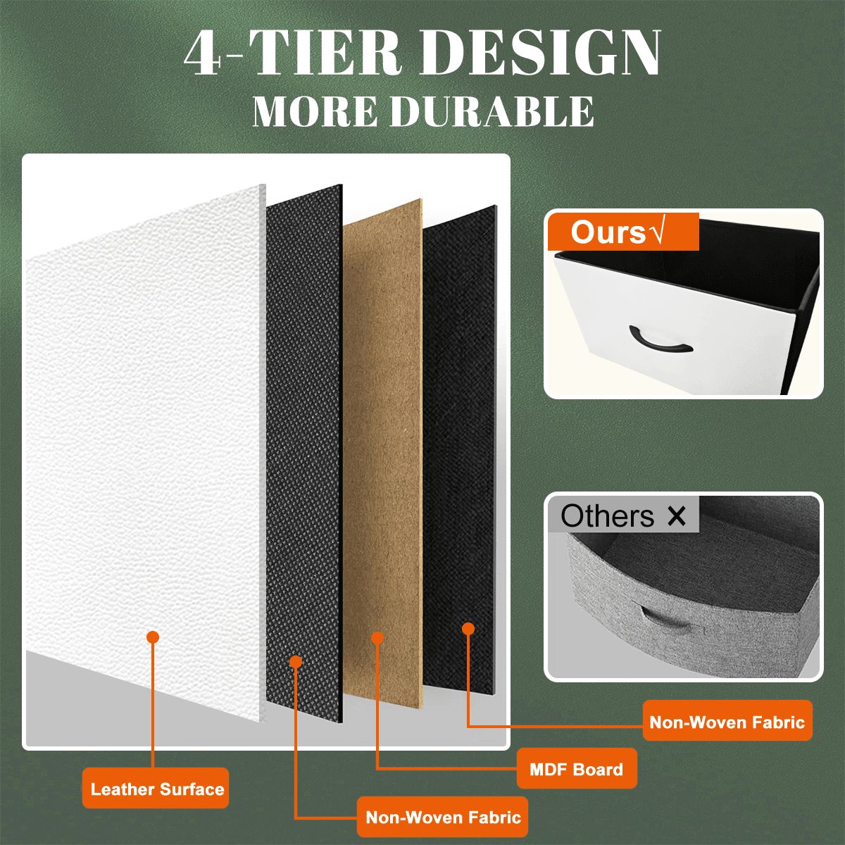 8-Schubladen Kommode