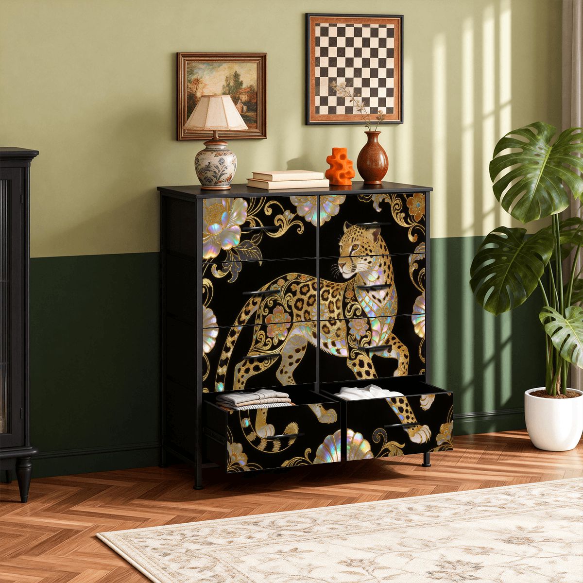 8-Schubladen Kommode