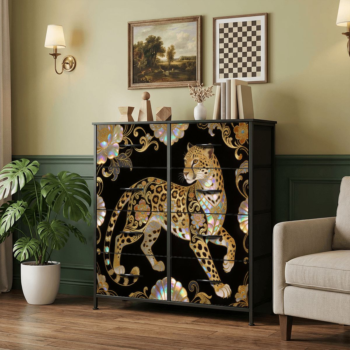 8-Schubladen Kommode