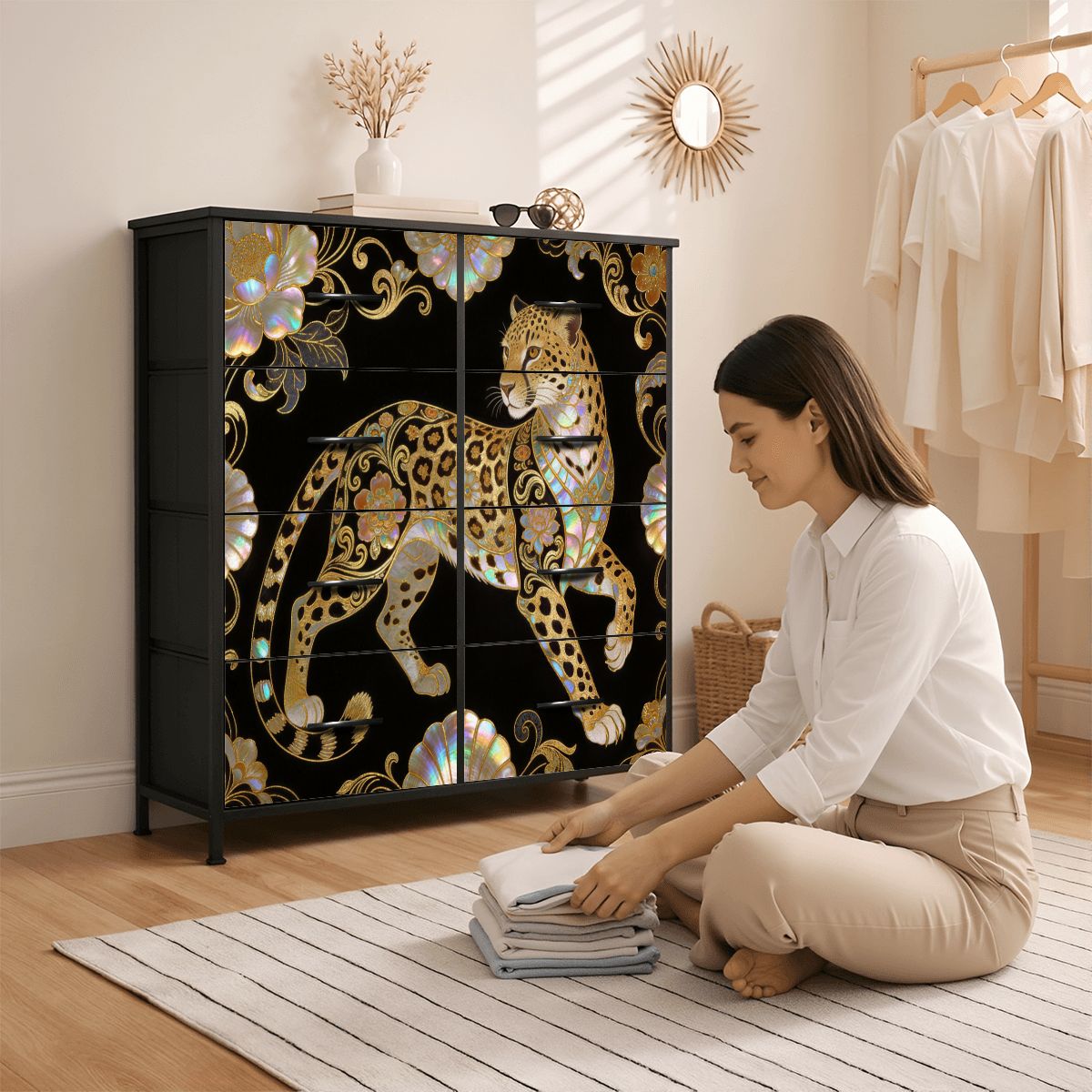 8-Schubladen Kommode