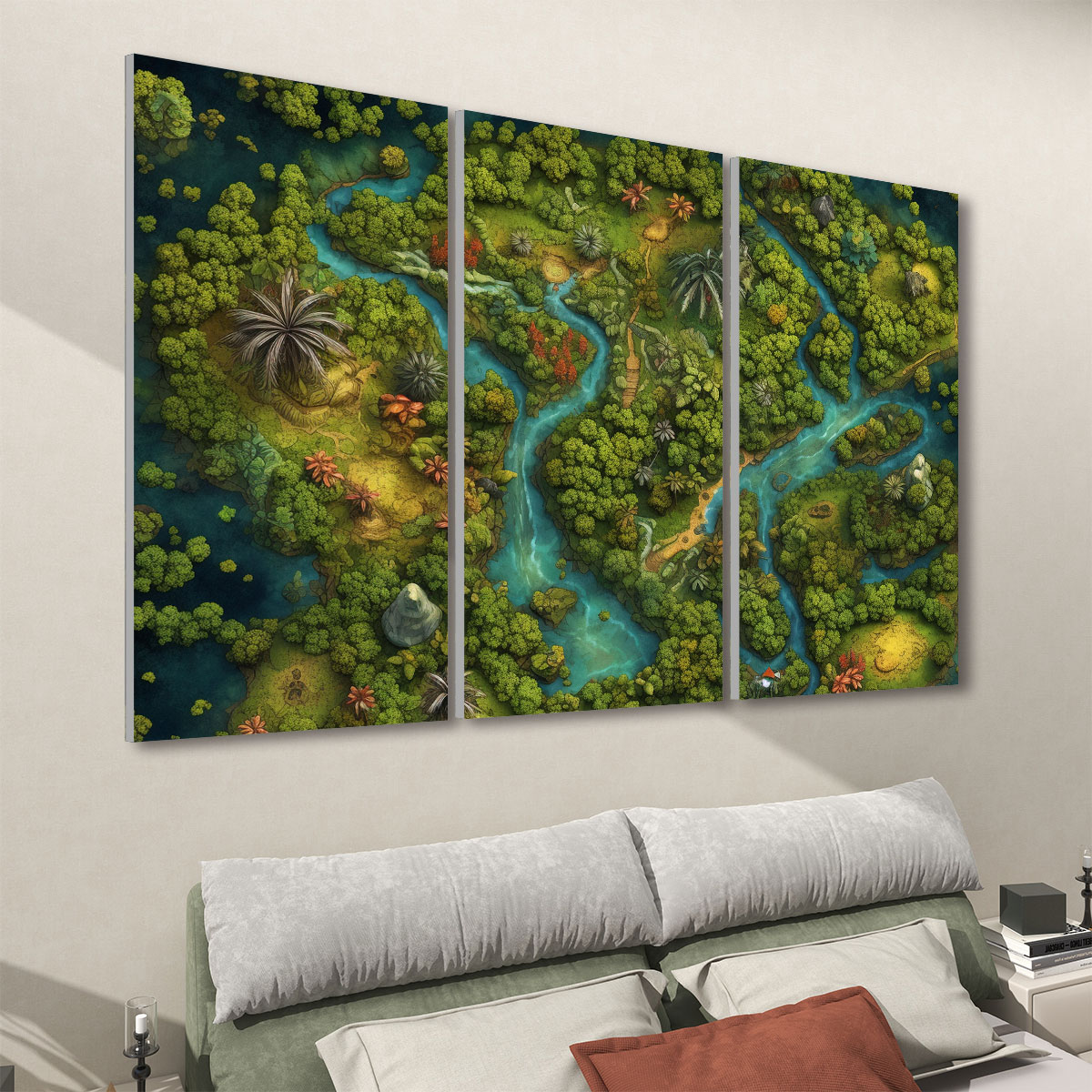 3 Panels Sound Absorbing Wall Art