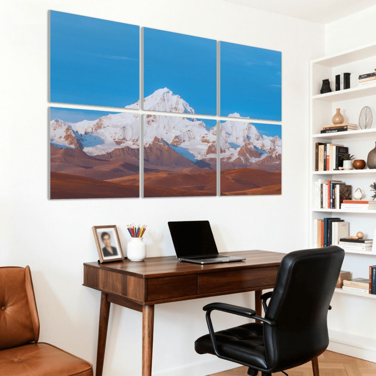 6 Paneele schallabsorbierende Wandkunst