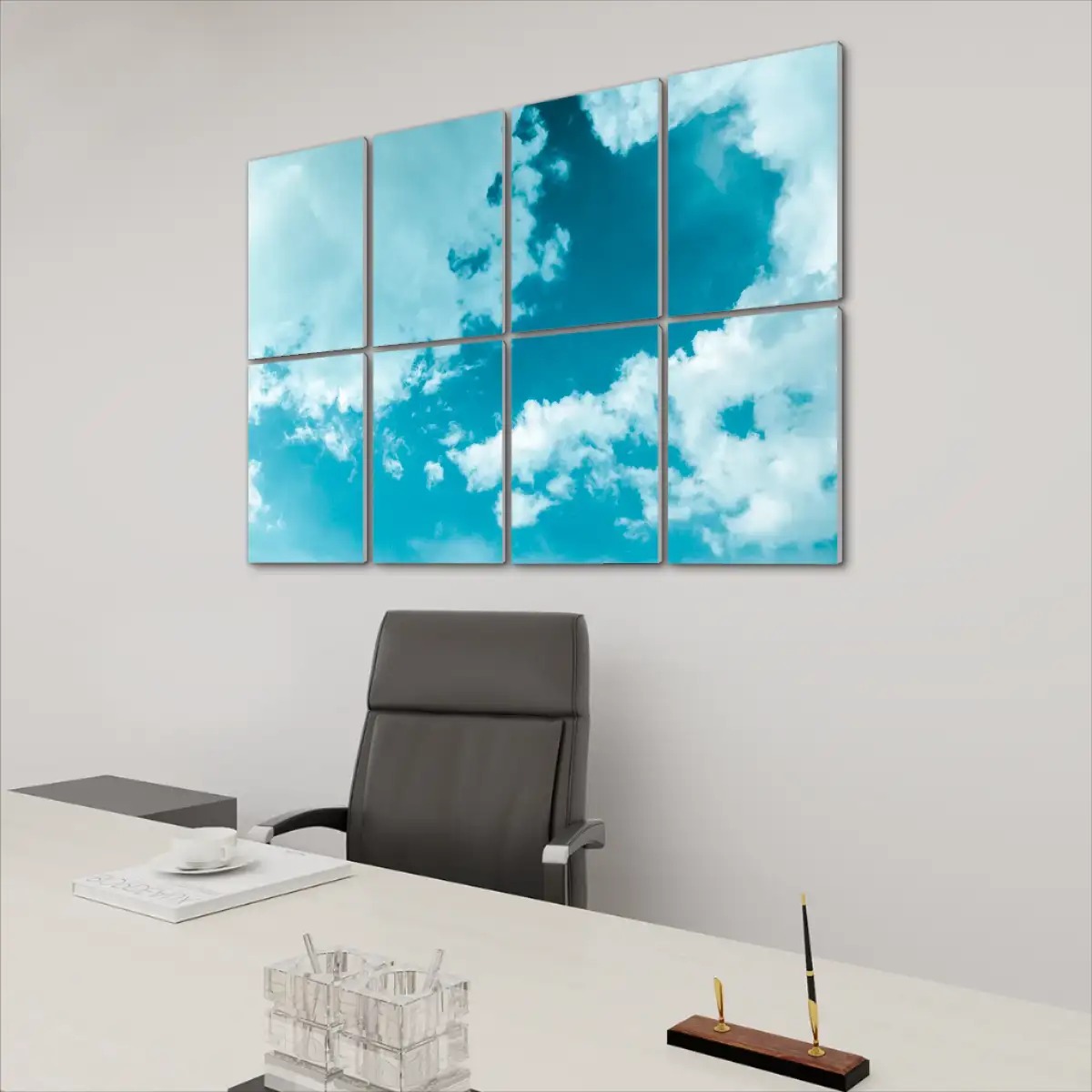 8 Panels Sound Absorbing Wall Art