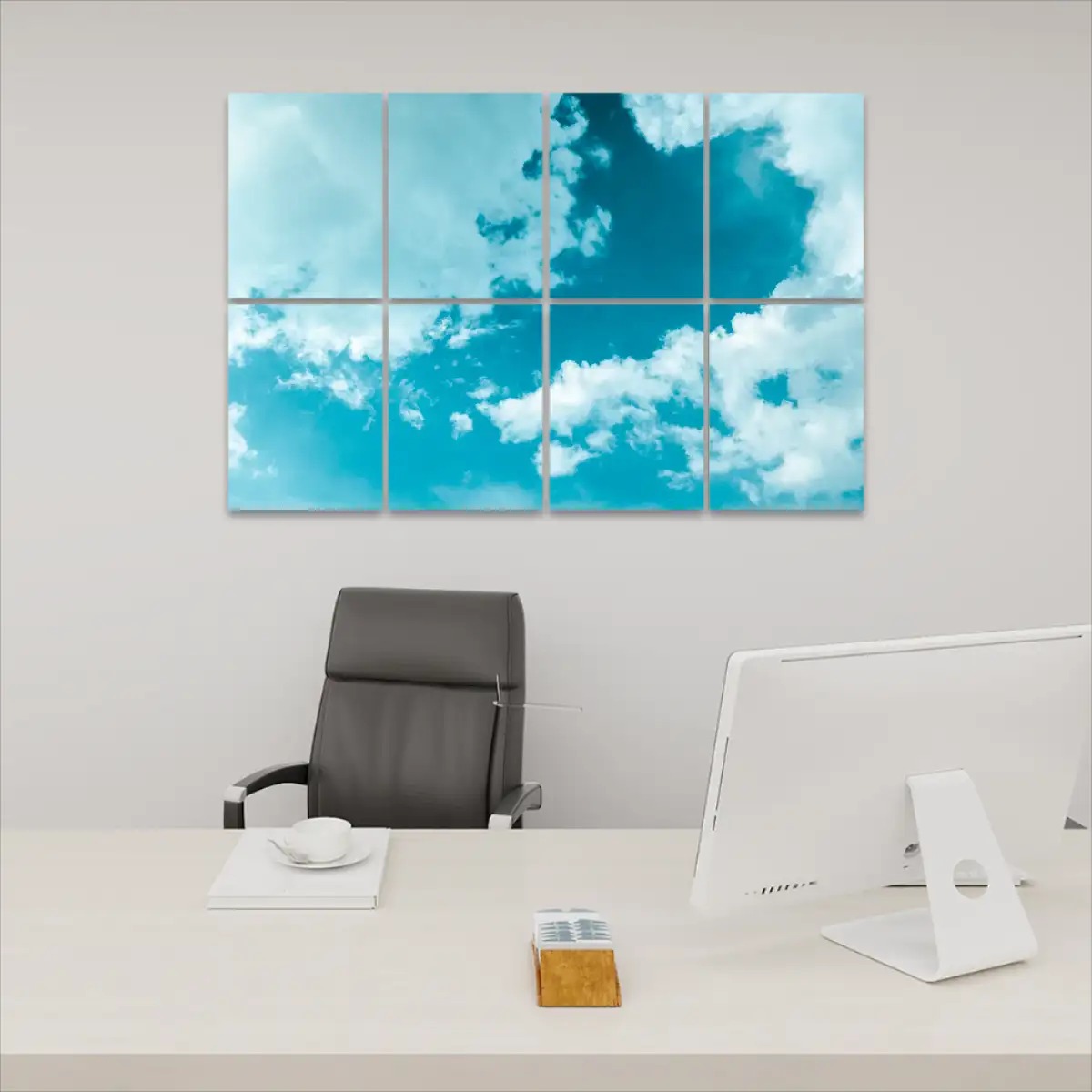 8 Panels Sound Absorbing Wall Art