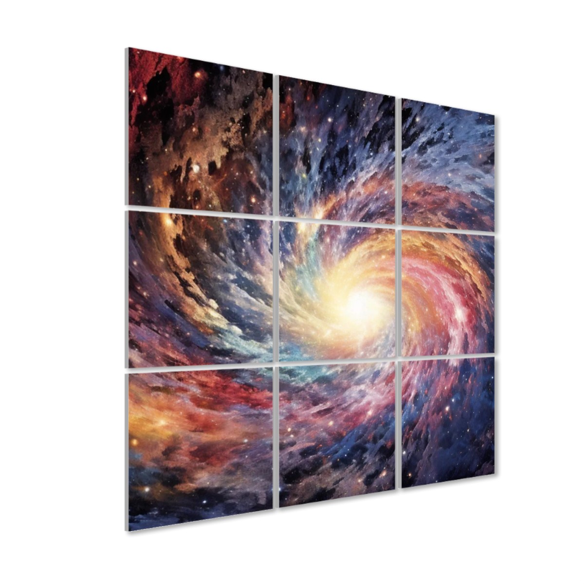 9 Panels Sound Absorbing Wall Art