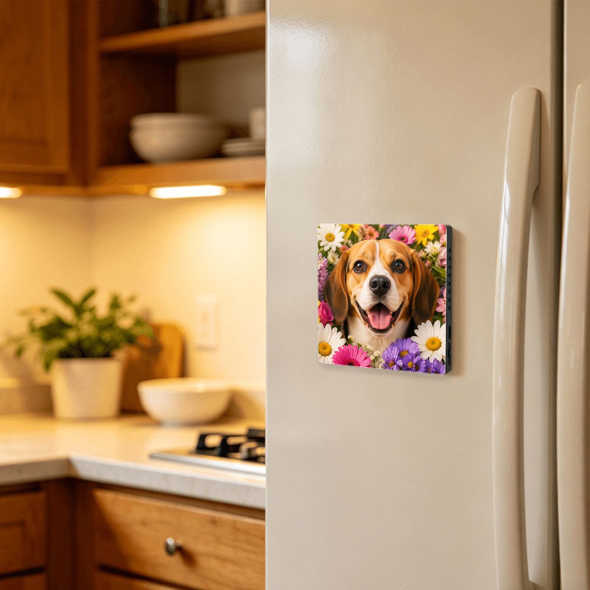 Acrylic Music Fridge Magnet