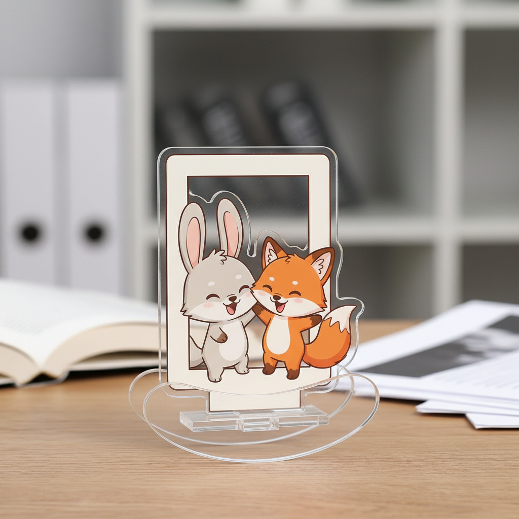Acrylic Shaker Wobble Standee