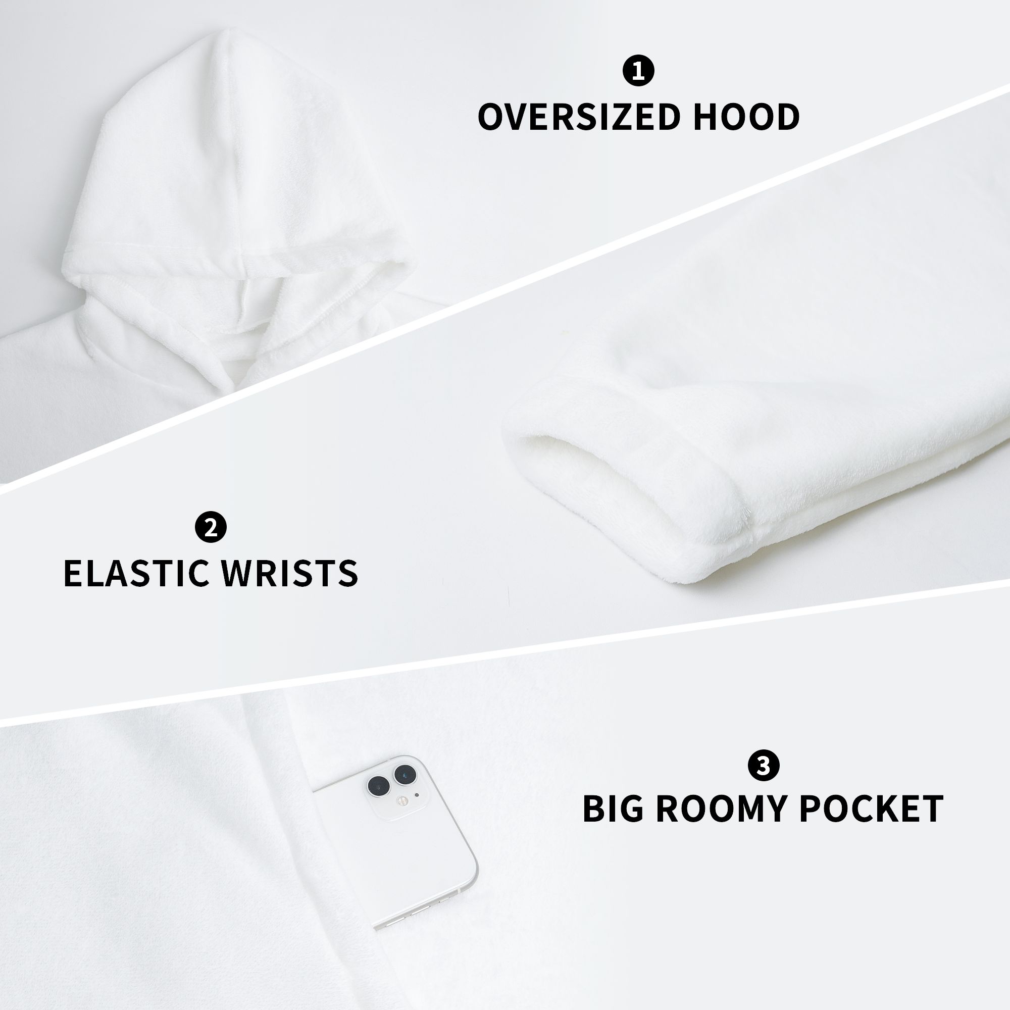 Adult Blanket Hoodie