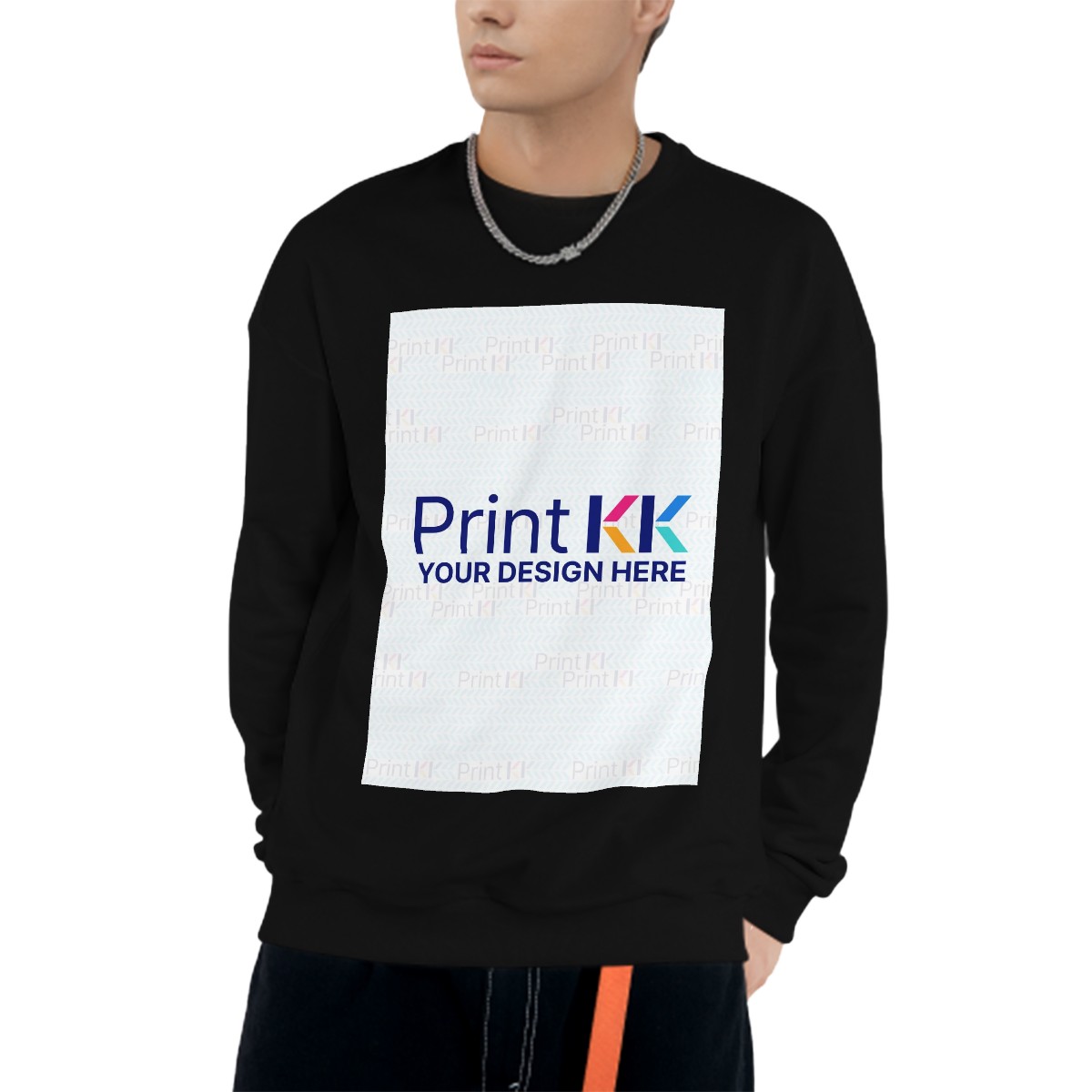 Unisex Sweatshirt Streetwear Customized Services