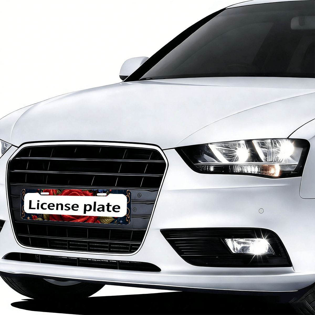 Aluminum License Plate Frame 2PCS