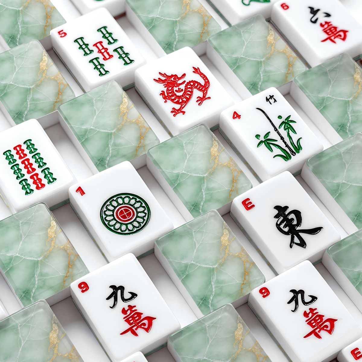 American Mahjong Tiles