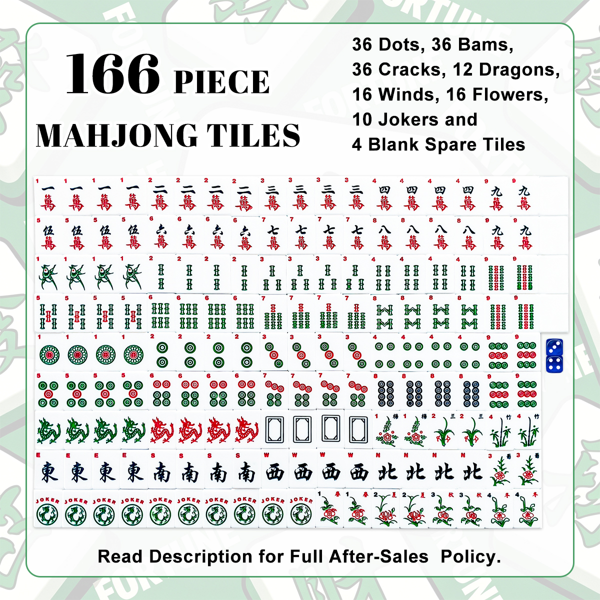 American Mahjong Tiles