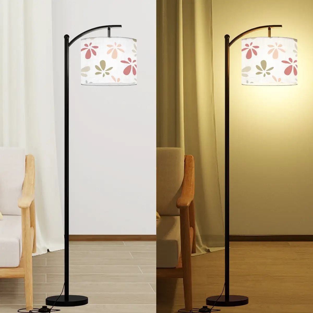 Arc Floor Lamp Shade (Made in USA)