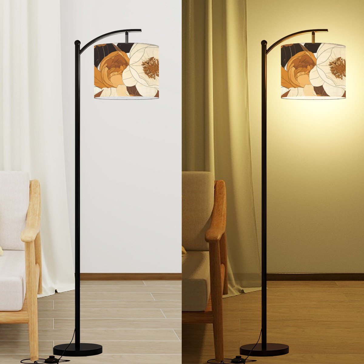 Arc Floor Lamp Shade (Made in USA)