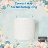 Arc Floor Lamp Shade with Ring (Made in USA) Arc Floor Lamp Shade with Ring (Made in USA)