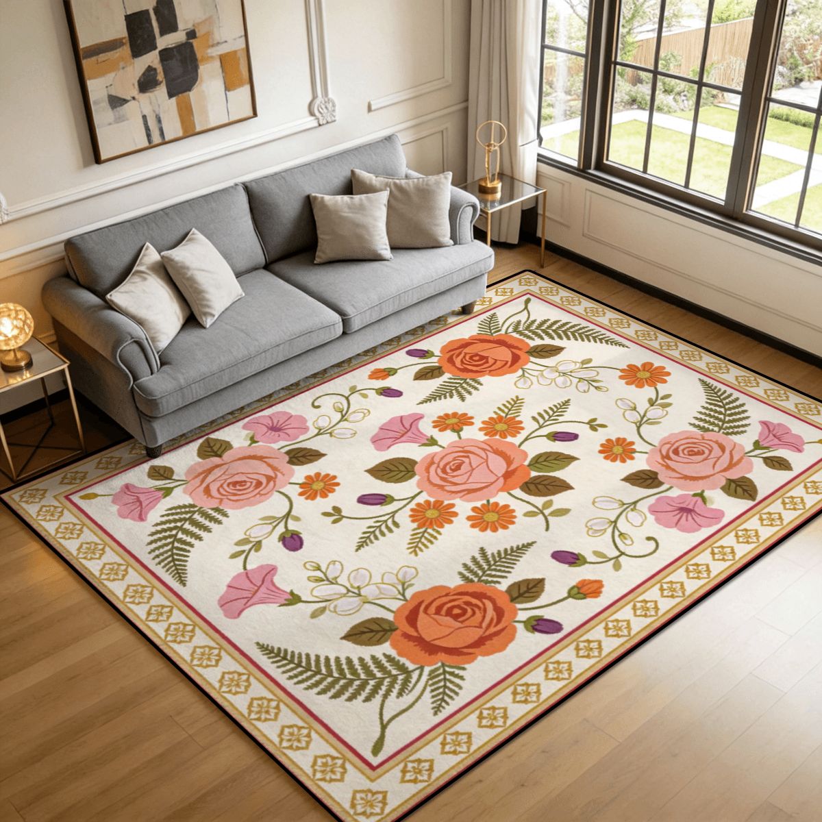 Tapete de Área Carpete de Piso (4:3)